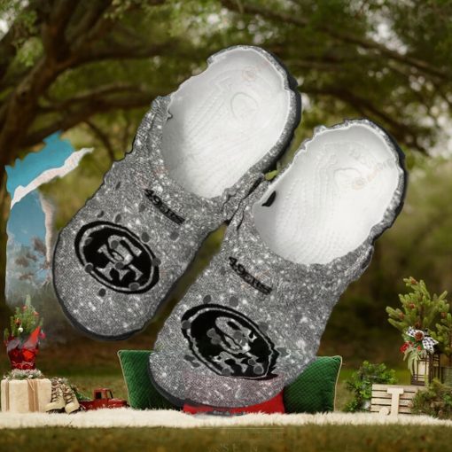 San Francisco 49ers Glitter Crocband Comfortable Water Shoes Crocs