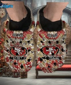 San Francisco 49ers Grateful Dead Custom Personalized Crocs