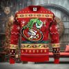 San Francisco 49ers Grinch Hug Christmas Ugly Sweater