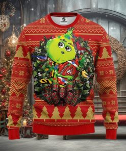 San Francisco 49ers Grinch Hug Xmas Ugly Christmas Sweater Best Christmas Gift Ideas