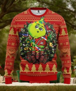 San Francisco 49ers Grinch Hug Xmas Ugly Christmas Sweater Best Christmas Gift Ideas
