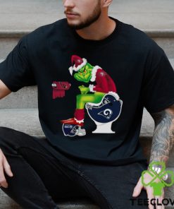 San Francisco 49ers Grinch Los Angeles Rams Toilet Seattle Seahawks Helmet T Shirt