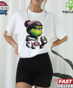 San Francisco 49ers Grinch coffee current mood shirt