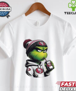 San Francisco 49ers Grinch coffee current mood shirt