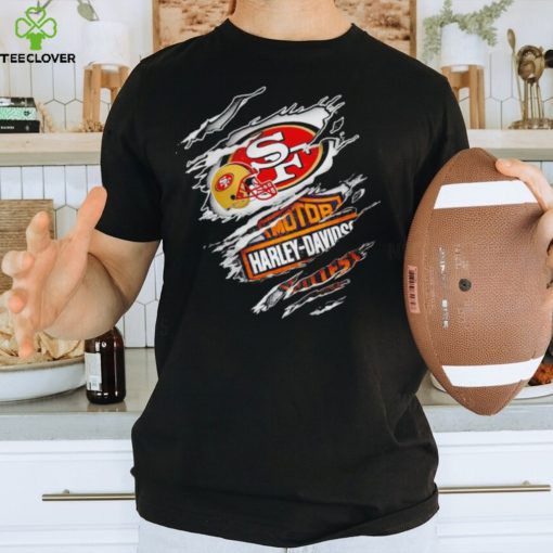 San Francisco 49ers Harley Davidson scratch hoodie, sweater, longsleeve, shirt v-neck, t-shirt