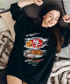 San Francisco 49ers Harley Davidson scratch hoodie, sweater, longsleeve, shirt v-neck, t-shirt