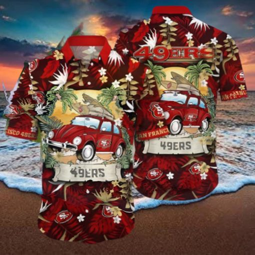 San Francisco 49ers Hawaiian Shirt Aloha Summer Gift