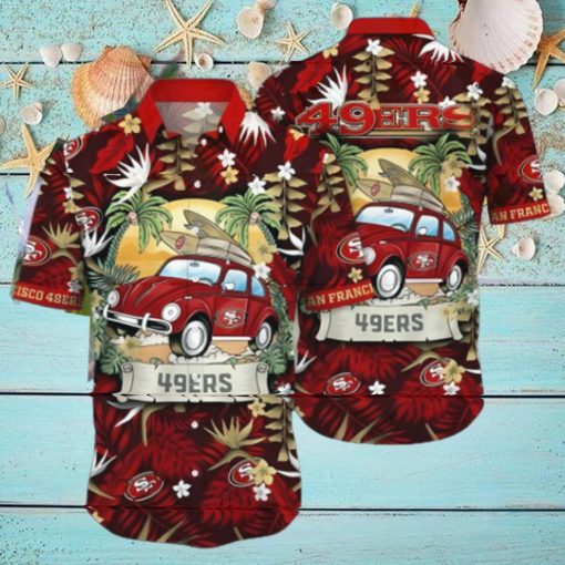 San Francisco 49ers Hawaiian Shirt Aloha Summer Gift