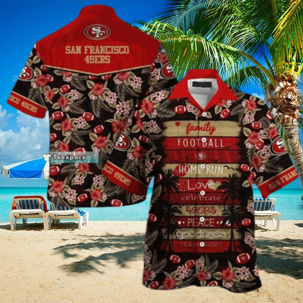 San Francisco 49ers Hawaiian Shirt Family Football Home Run Love 49ers Hawaiian Shirt Aloha Shirt San Francisco 49ers Hawaiian Shirt Family Football Home Run Love 49ers Hawaiian Shirt Aloha Shirt
