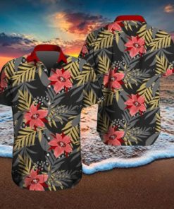 San Francisco 49ers Hawaiian Tracksuit Floral Outfits Button Shirt Beach Shorts