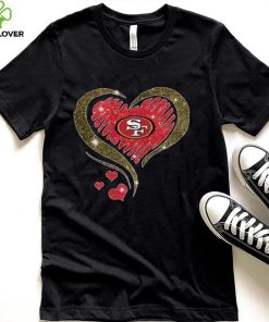 San Francisco 49ers Heart Love San Francisco 49ers T Shirt