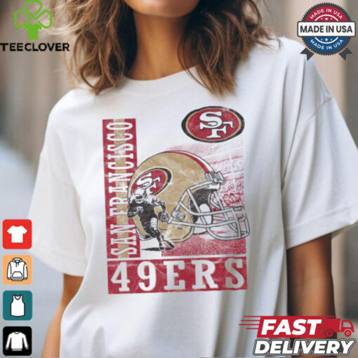 San Francisco 49ers Helmet Dash T Shirt
