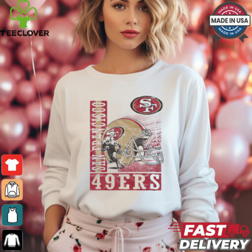 San Francisco 49ers Helmet Dash T Shirt