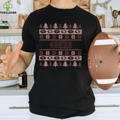 San Francisco 49ers Holiday Christmas Tree T Shirt