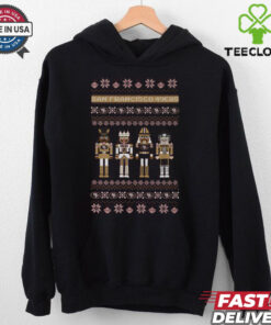 San Francisco 49ers Holiday Nutcracker Sweater T Shirt 2 San Francisco 49ers Holiday Nutcracker Sweater T Shirt