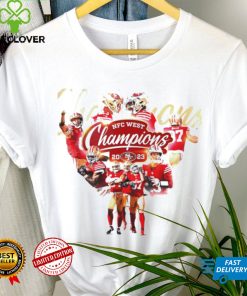 San Francisco 49ers Is The NFC West Champions 2023 Best In The West NFL Unisex T shirt 3 San Francisco 49ers Is The NFC West Champions 2023 Best In The West NFL Unisex T shirt