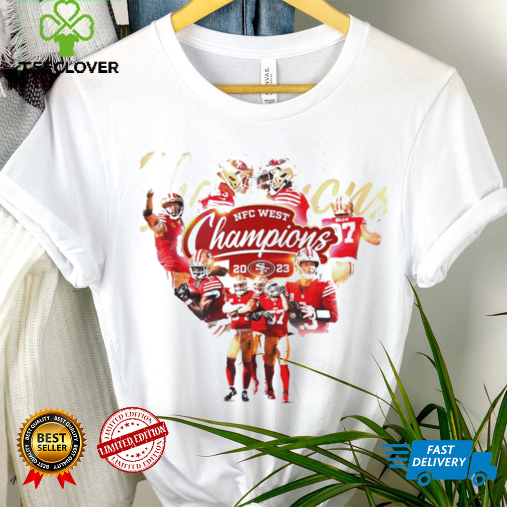 San Francisco 49ers Is The NFC West Champions 2023 Best In The West NFL Unisex T shirt San Francisco 49ers Is The NFC West Champions 2023 Best In The West NFL Unisex T shirt