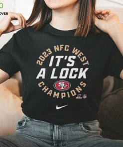 San Francisco 49ers It’s Lock NFC West Champions Nike 2023 Shirt