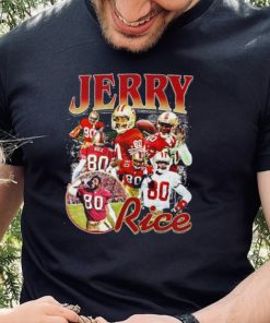 San Francisco 49ers Jerry Rice professional football player honors shirt