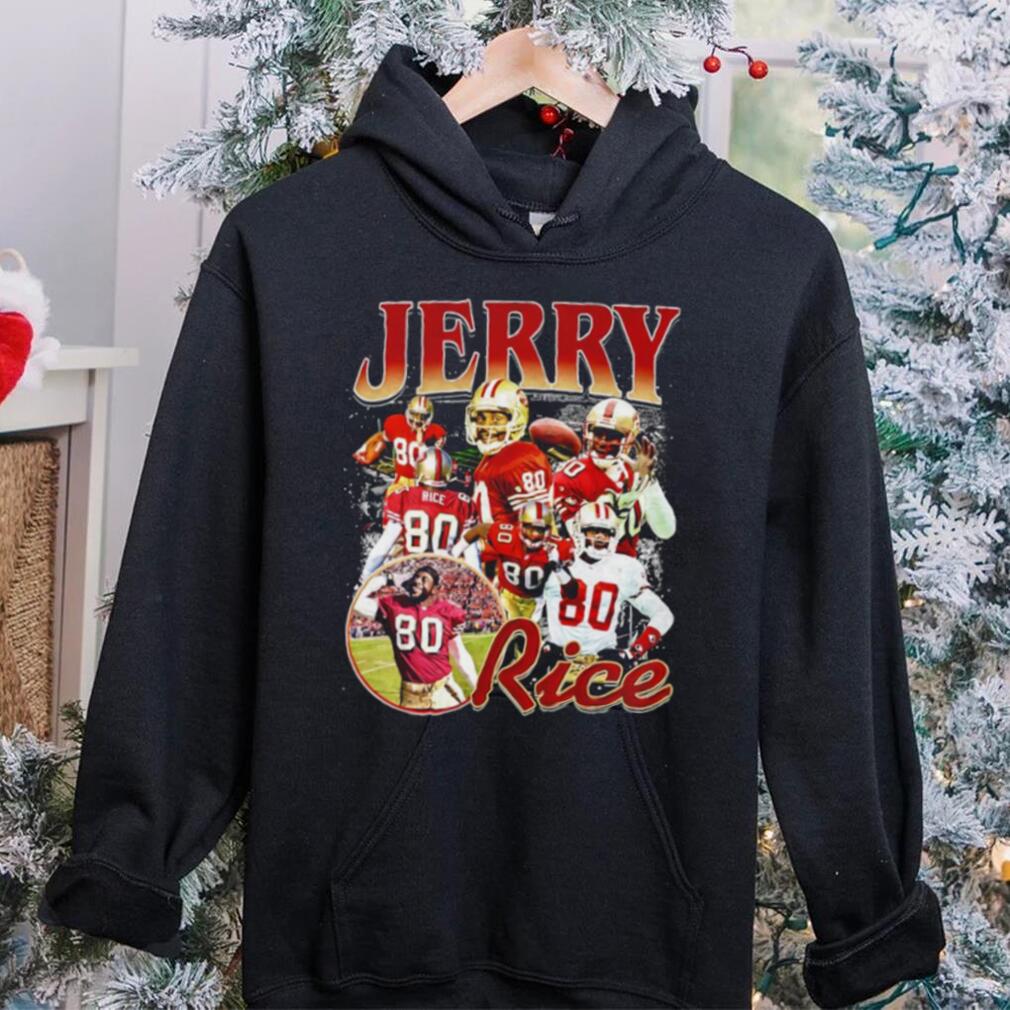 San Francisco 49ers Jerry Rice professional football player honors shirt San Francisco 49ers Jerry Rice professional football player honors shirt
