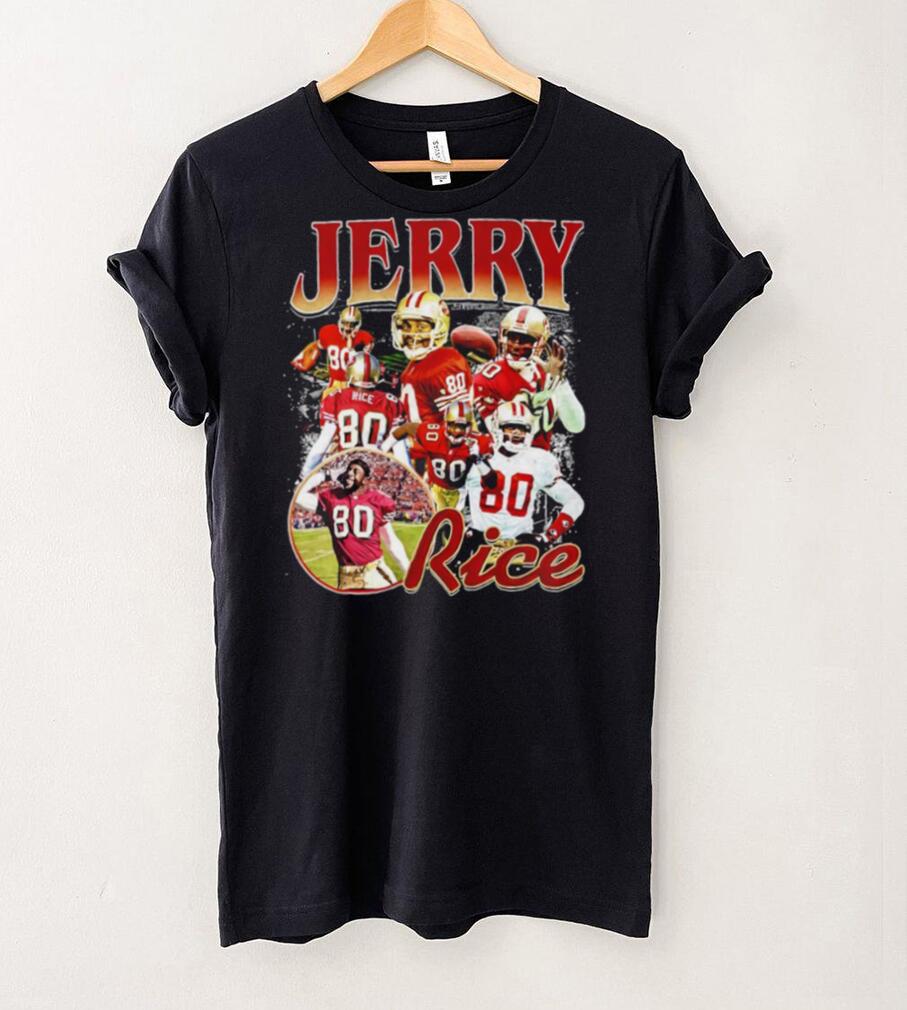 San Francisco 49ers Jerry Rice professional football player honors shirt San Francisco 49ers Jerry Rice professional football player honors shirt