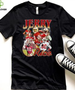 San Francisco 49ers Jerry Rice professional football player honors shirt