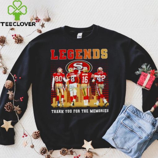 San Francisco 49ers Legends Signature T-Shirt – Show Your Appreciation & Thank You for the Memories