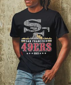 San Francisco 49ers Logo Players Name 2023 Playoff shirt 1 San Francisco 49ers Logo Players Name 2023 Playoff shirt