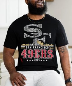 San Francisco 49ers Logo Players Name 2023 Playoff shirt 2 San Francisco 49ers Logo Players Name 2023 Playoff shirt