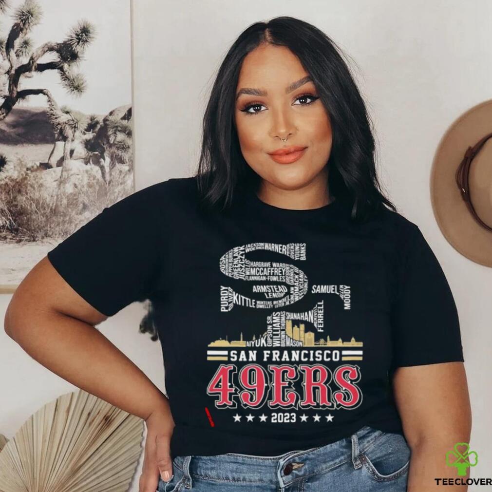 San Francisco 49ers Logo Players Name 2023 Playoff shirt San Francisco 49ers Logo Players Name 2023 Playoff shirt