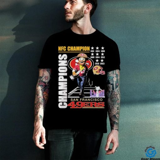 San Francisco 49ers Mascot NFC Championship Champions Shirt