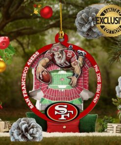 San Francisco 49ers Mascot NFL 2023 Gifts Christmas Decorations Ornament