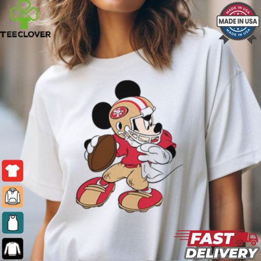 San Francisco 49ers Mickey Mouse T Shirt