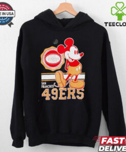 San Francisco 49ers Mickey cartoon funny shirt