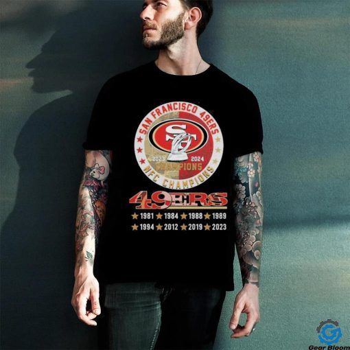San Francisco 49ers NFC 2023 Champions T Shirt
