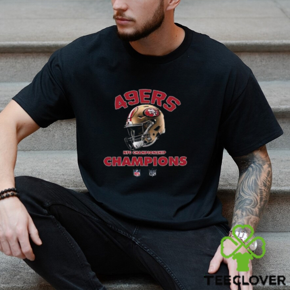 San Francisco 49ers NFC Championship Season 2023 2024 NFL Super Bowl LVII Merchandise Helmet Winners Fan Gifts Merchandise T Shirt San Francisco 49ers NFC Championship Season 2023 2024 NFL Super Bowl LVII Merchandise Helmet Winners Fan Gifts Merchandise T Shirt