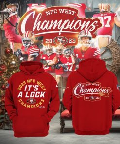 San Francisco 49ers NFC West Champions 2023 Hoodie, Longpants, Cap
