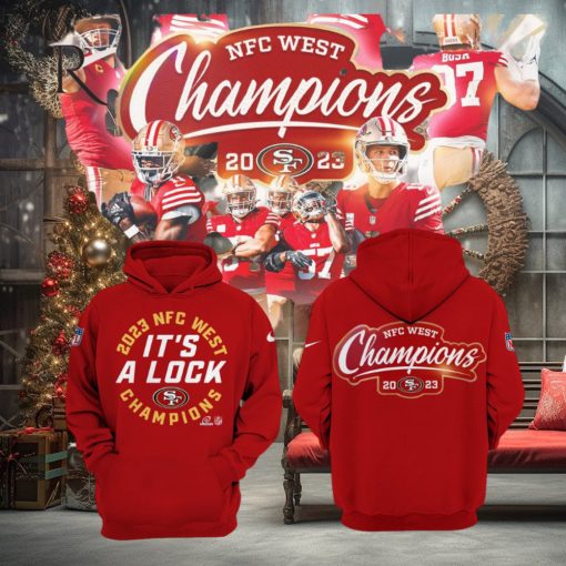 San Francisco 49ers NFC West Champions 2023 Hoodie, Longpants, Cap