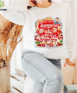 San Francisco 49ers NFC West Champions 2023 players field shirt