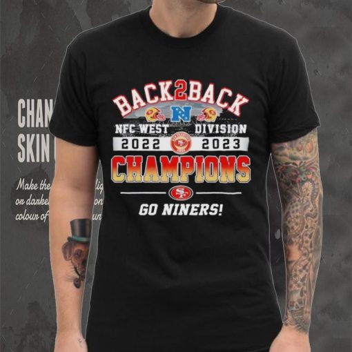 San Francisco 49ers NFC West Division 2022 2023 Champions Go Niners T Shirt