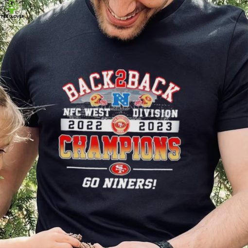 San Francisco 49ers NFC West Division 2022 2023 Champions Go Niners T Shirt