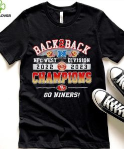 San Francisco 49ers NFC West Division 2022 2023 Champions Go Niners T Shirt