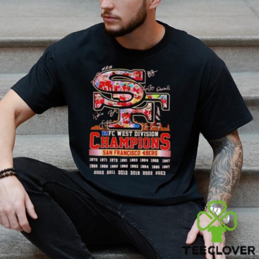 San Francisco 49ers NFC West Division Champions 2023 Players Shirt