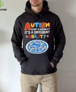 San Francisco 49ers NFL Autism Is Not A Disability 2024 Shirt