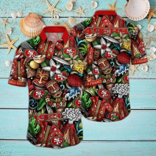 San Francisco 49ers NFL Flower Hawaii Shirt And Tshirt For Fans