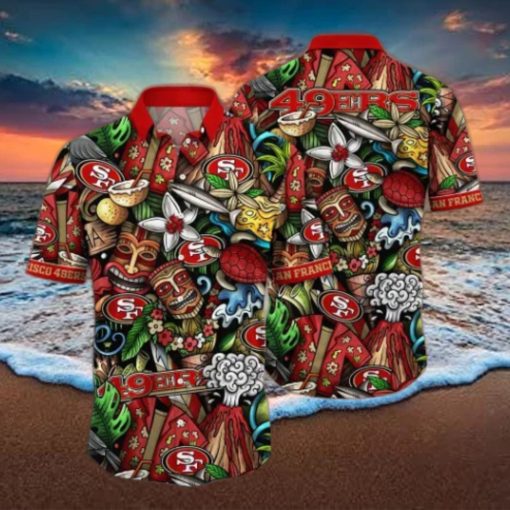 San Francisco 49ers NFL Flower Hawaii Shirt And Tshirt For Fans