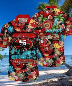 San Francisco 49ers NFL Flower Hawaiian Shirt For Men Women Great Gift For Fans