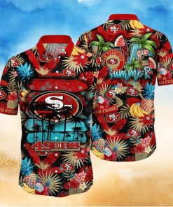 San Francisco 49ers NFL Flower Hawaiian Shirt For Men Women Great Gift For Fans