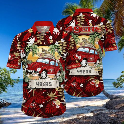 San Francisco 49ers NFL Flower Hawaiian Shirt For Men Women Unique Gift For Fans