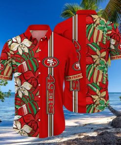 San Francisco 49ers NFL Flower Hawaiian Shirt Unique Gift For Fans